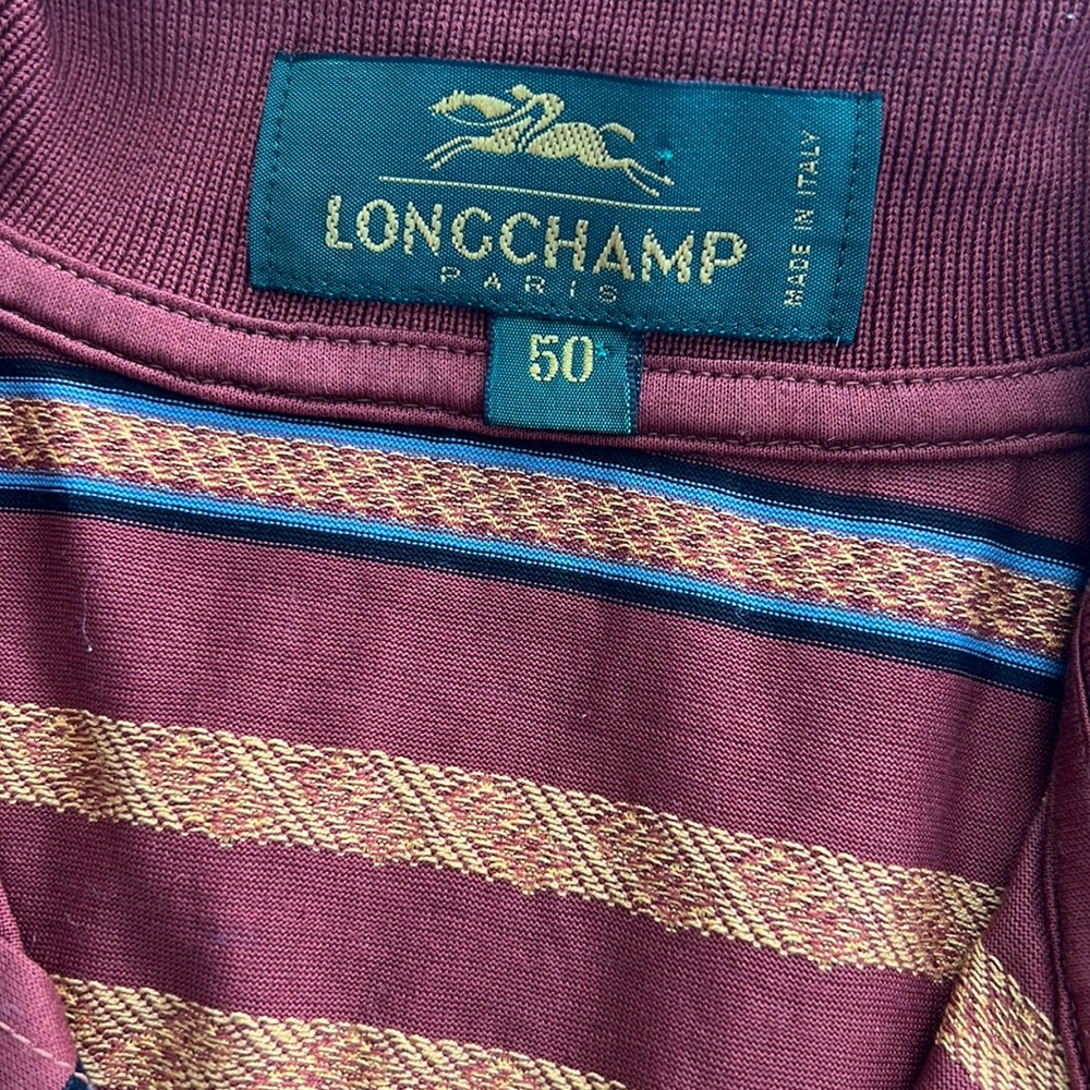 Longchamp Short Sleeve Polo